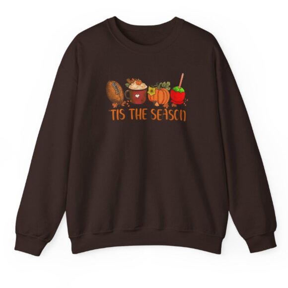 Tops - "Tis the Season" Fall Graphic Sweatshirt